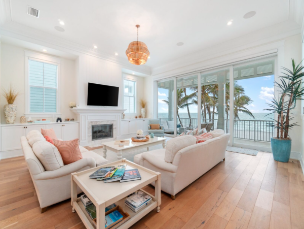 Luxury Bonita Beach Beachfront Vacation Rental with Pool & Gulf Views